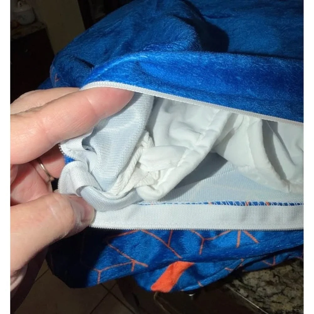 University of Florida Gators 8 lb Weighted Blanket 60x40 Washable Cover EUC